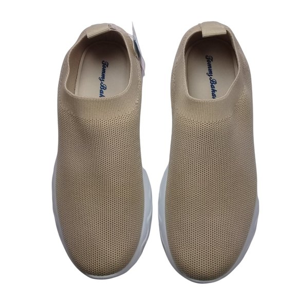 Tommy Bahama Women's NEW Slip On Textile Comfort Tan Sneakers Memory Foam - Picture 11 of 11